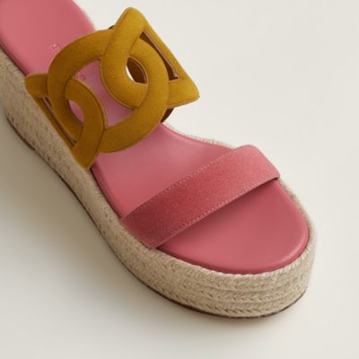 エスパドリーユ - グリーン - レディースシューズ | Hermès